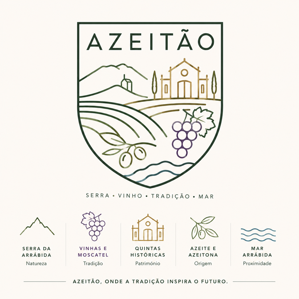 azeitao.com concept logo